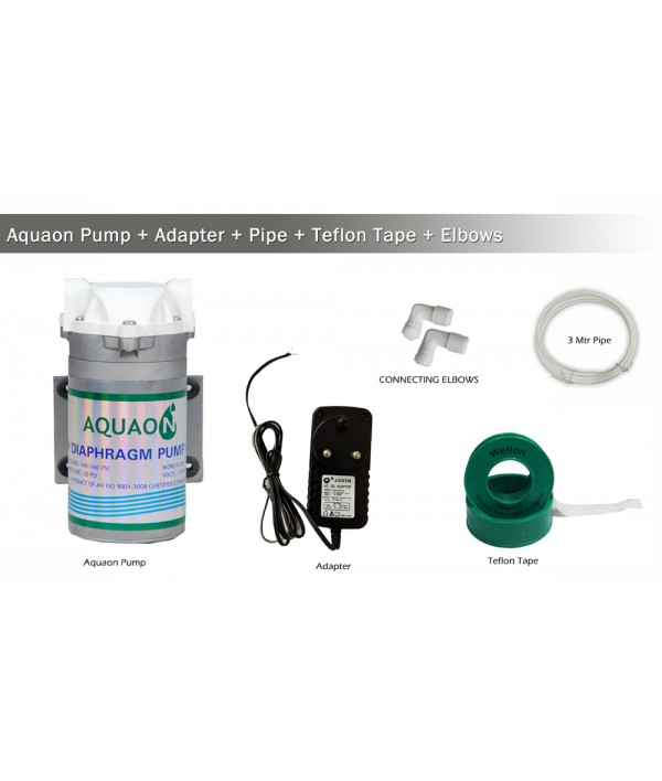 Wellon Aquaon Pump with 24V Adapter and Pipe 